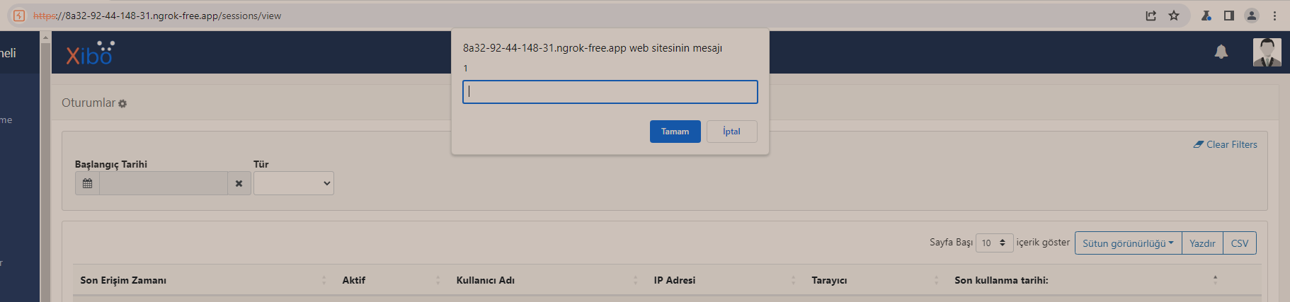 XSS popup