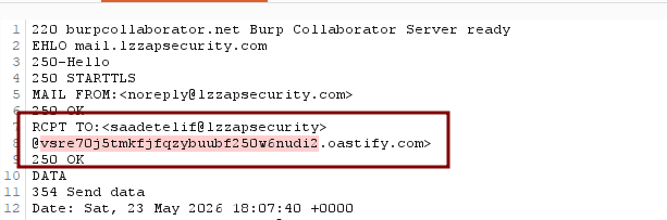 RCPT TO decode sonucu